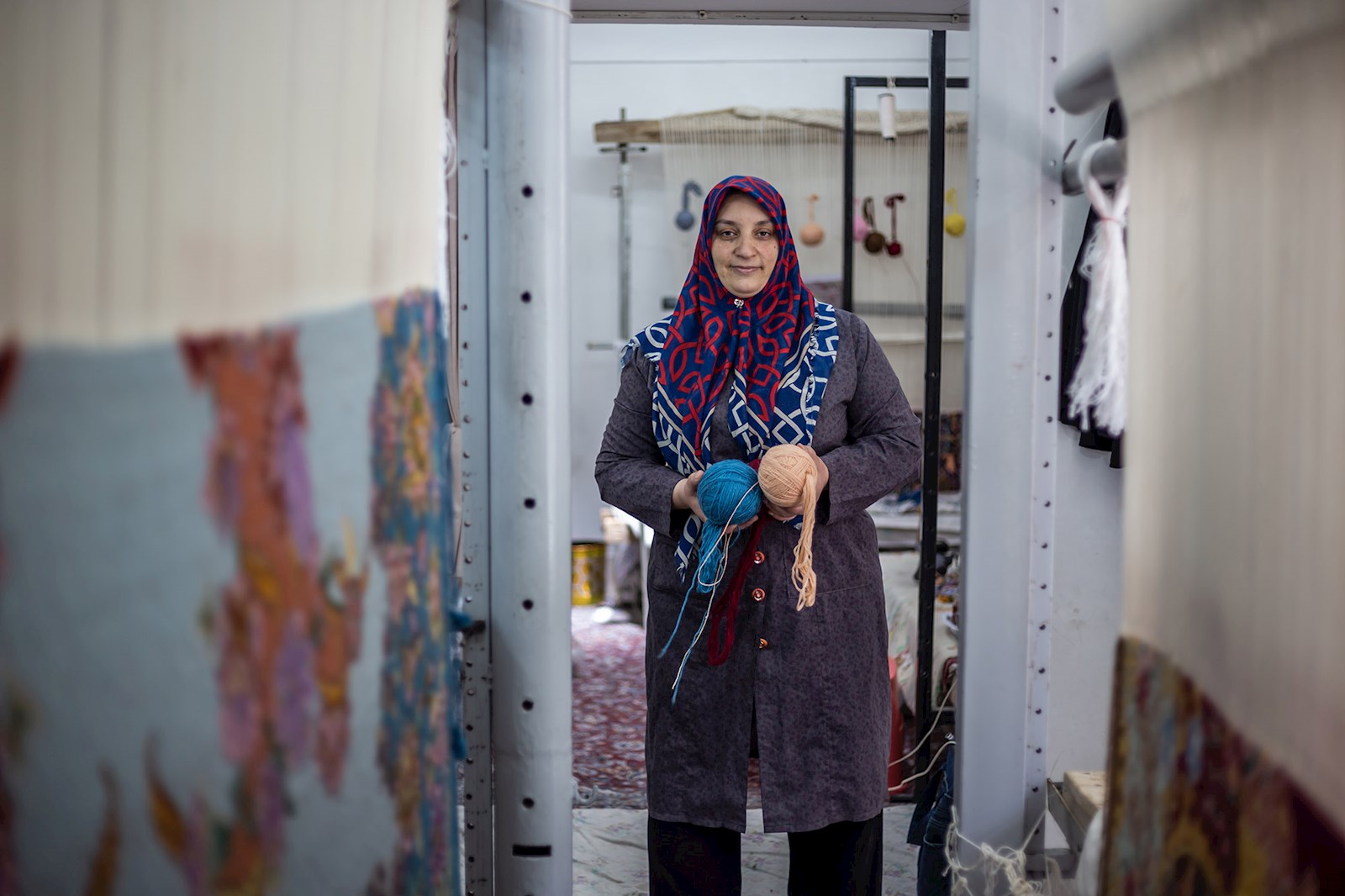 لیلا رحیمی مادرو هنرمندی است که در شهر کوچک تودشک در شرق اصفهان زندگی می کند. زمانی که تودشک به رکود اقتصادی خورد، تصمیم گرفت صنعت قالیبافی اش را در منطقه به راه اندازد.